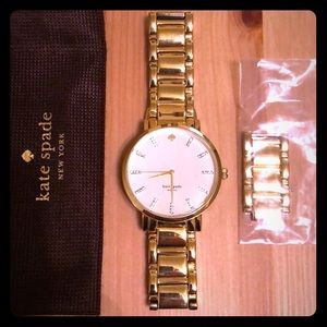 Kate Spade gold Gramercy watch